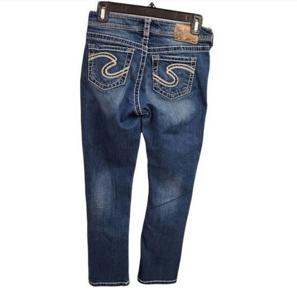 Silver Natsuki Capri Jeans Womens Size 26 - Picture 3 of 6